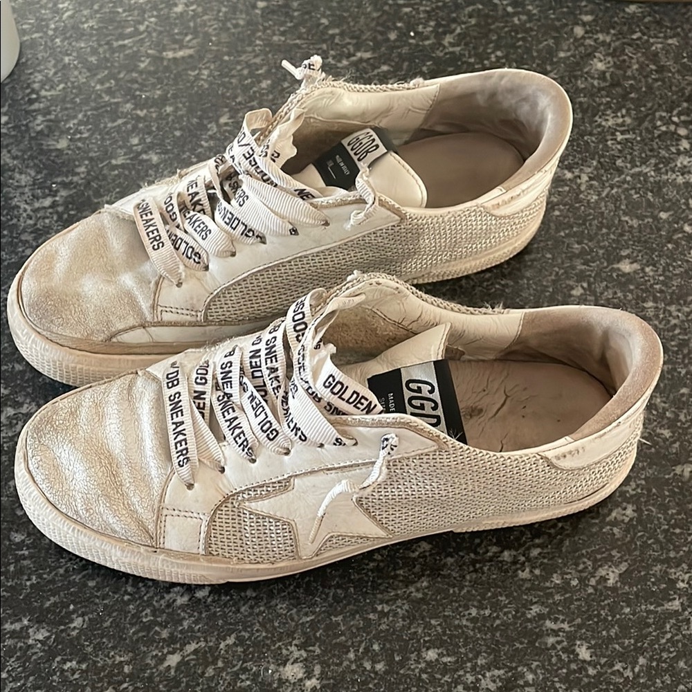 Golden Goose White Sneakers